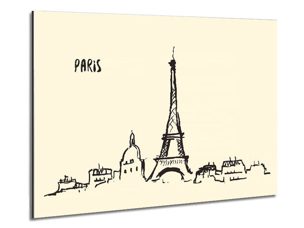 Eiffel Tower France 5 Metal Print