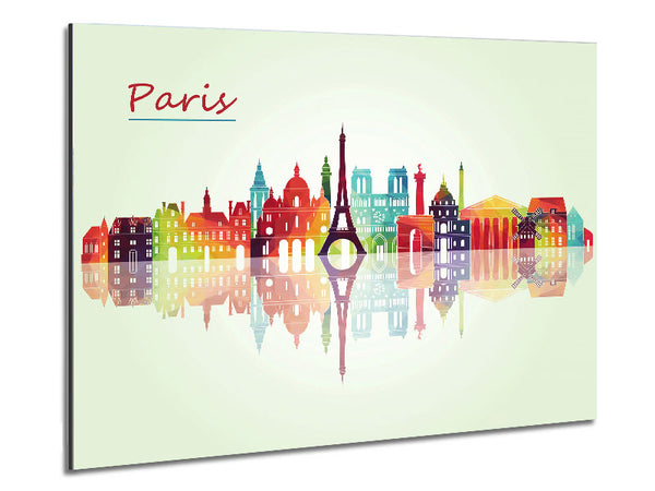 Eiffel Tower France 6 Metal Print