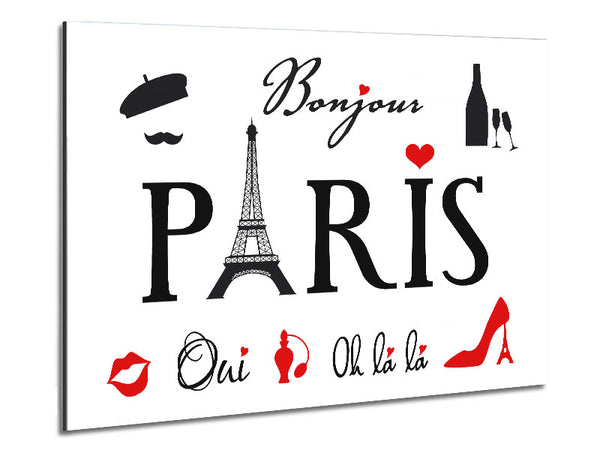 Eiffel Tower France 9 Metal Print