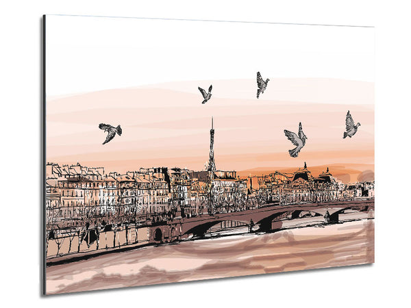 Eiffel Tower France 10 Metal Print