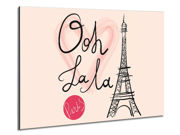 Eiffel Tower Chic 11 Metal Print