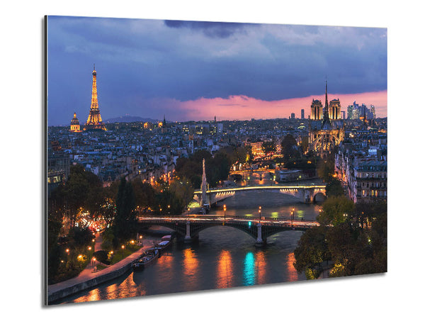 Eiffel Tower France 17 Metal Print