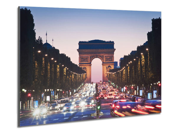 Arc De Triomphe 10 Metal Print
