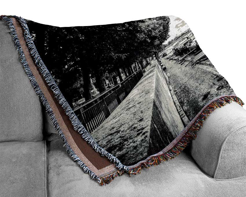 Eiffel TowerRiver Seine Woven Blanket