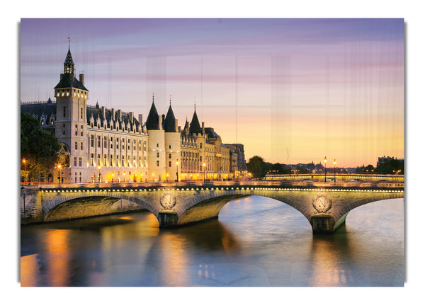 River Seine At Twilight 1