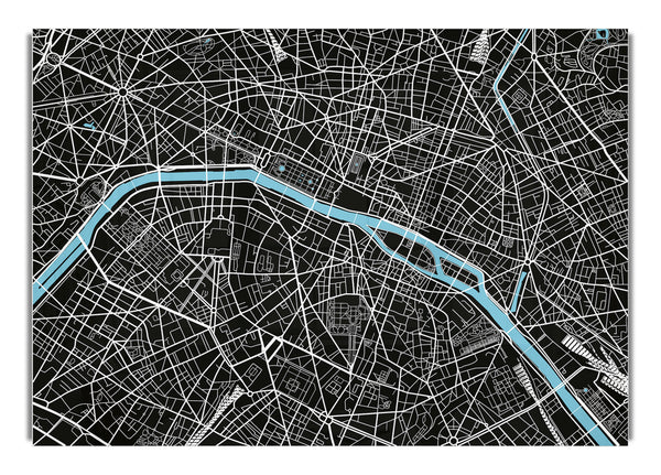 Map Of The City 6 Paris