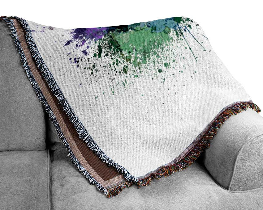 Eiffel Tower France 18 Woven Blanket