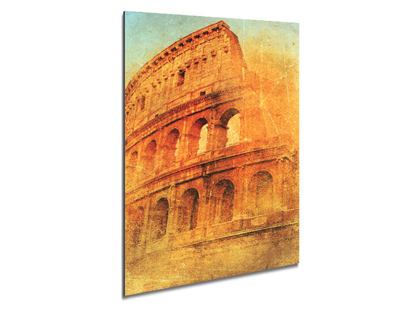Ancient Colosseum Metal Print