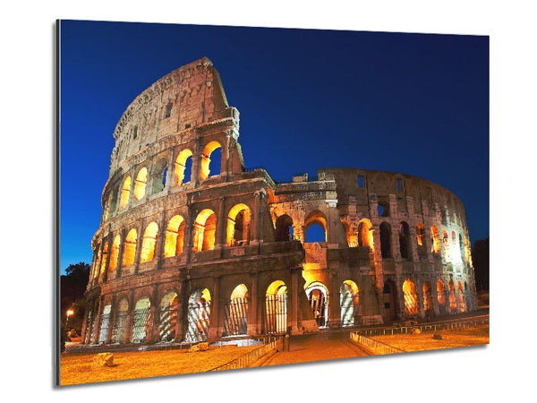 Colosseum Under The Twilight Metal Print