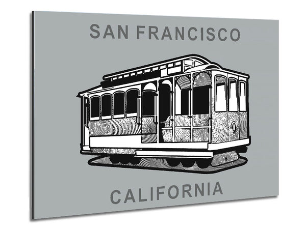 Cable Car 1 Metal Print