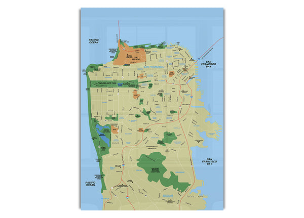 Map Of The City 1