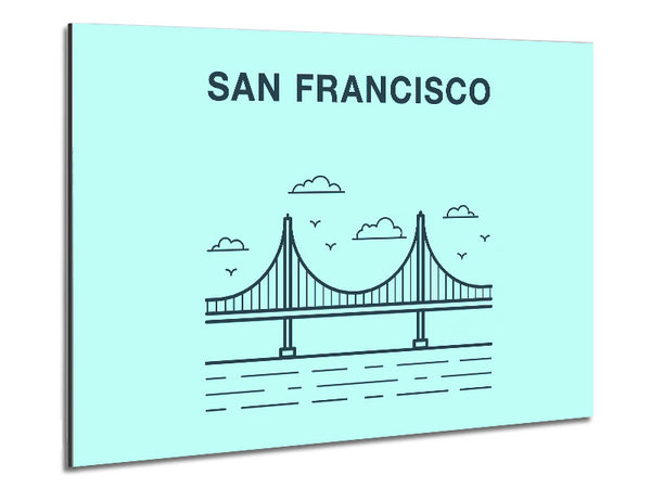 Golden Gate Bridge 2 Metal Print