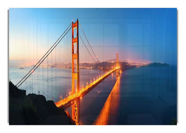 Reflections Of The Golden Gate Bridge