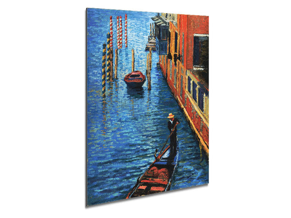 Gondola Ride 1 Metal Print