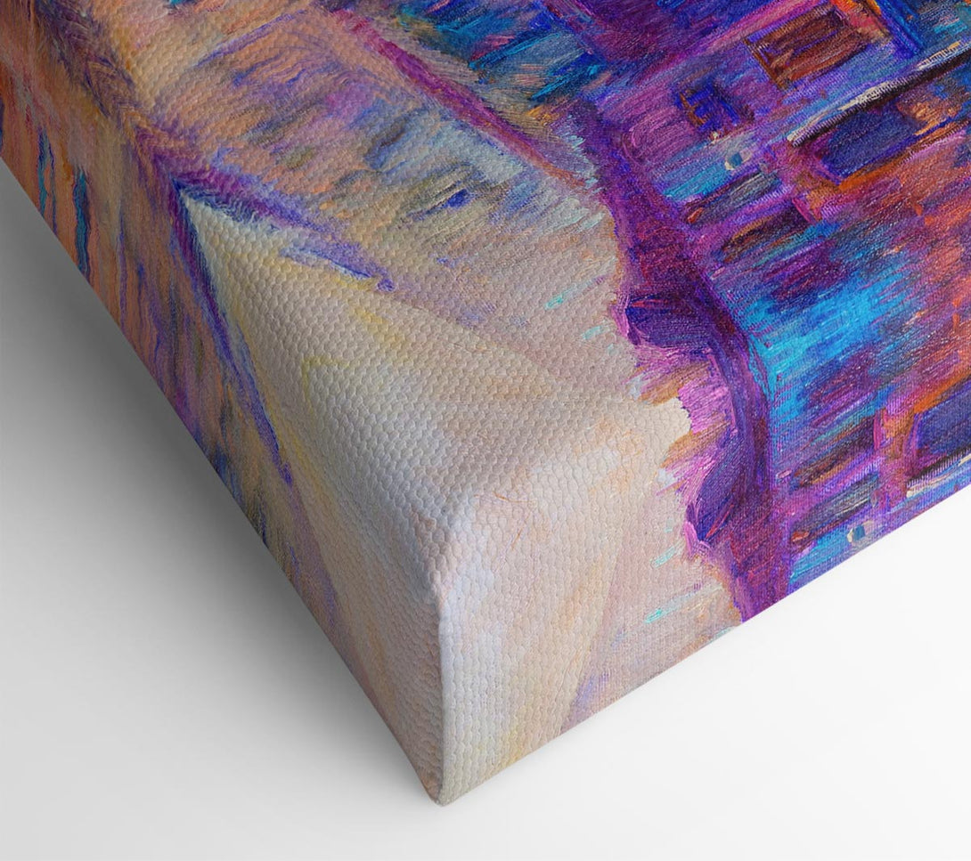  A Canvas Print of Lonesome Gondola Canvas Print