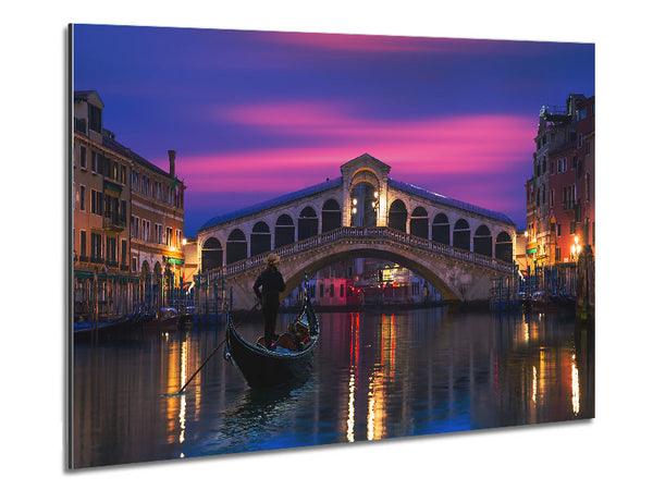 Gondola Ride 6 Metal Print
