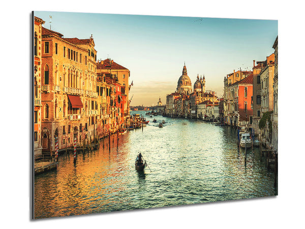 Gondola Ride 5 Metal Print