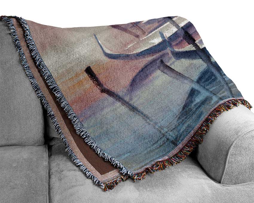 Gondola Line Up 7 Woven Blanket