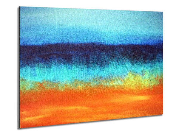 Fire Sands Metal Print