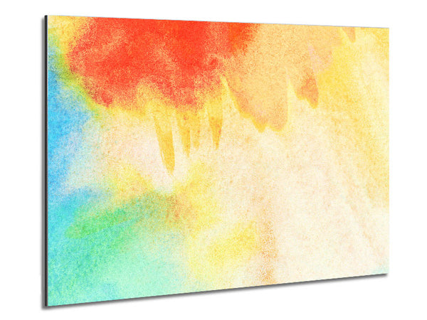 Lightning Clouds Metal Print