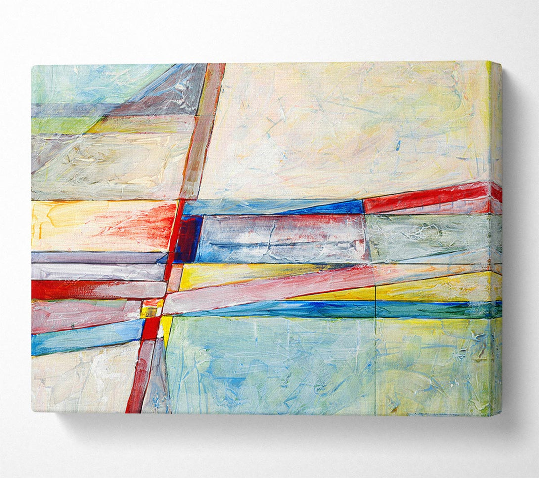  A Canvas Print of Lines Of Time Canvas Print