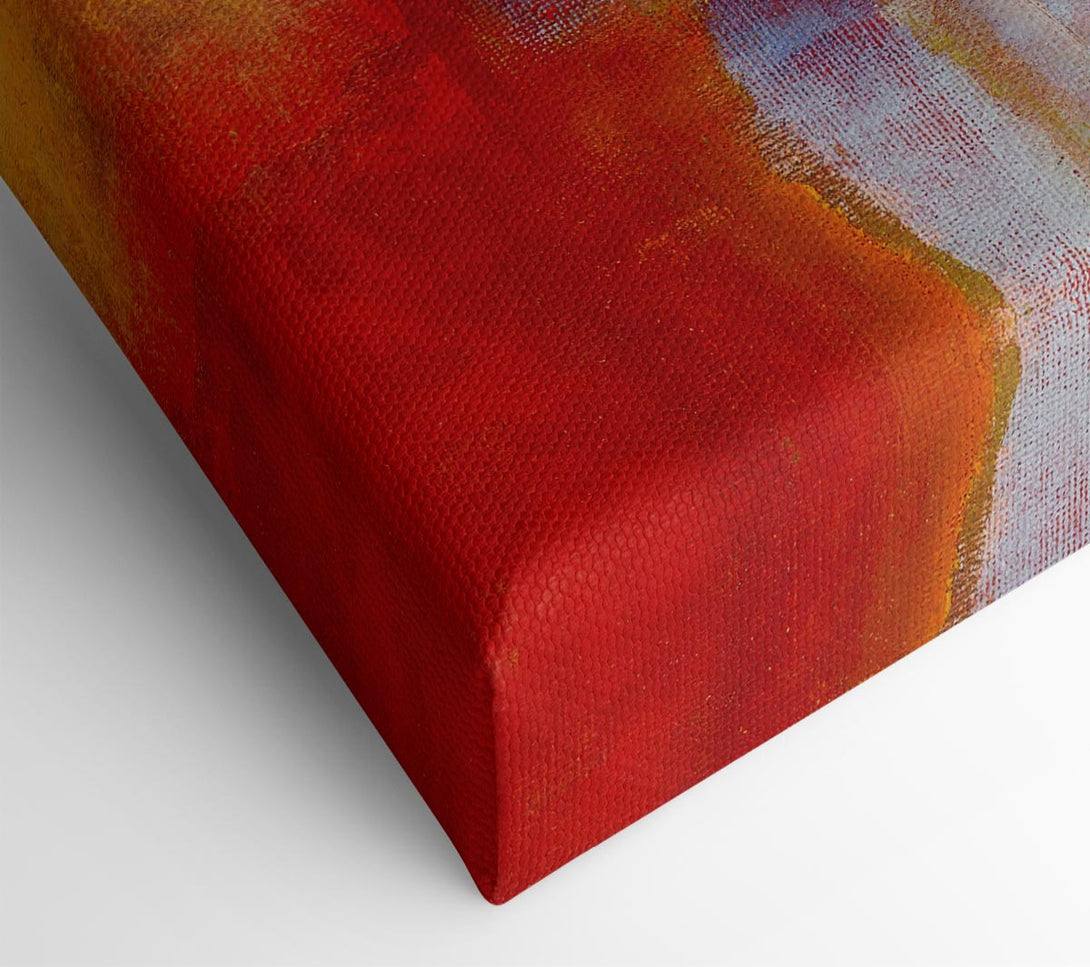  A Canvas Print of In The Middle Of The Lava River Canvas Wall Art