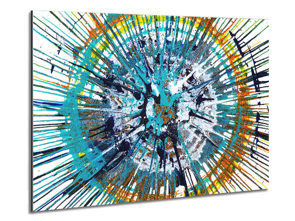 Star Explosion 3 Metal Print