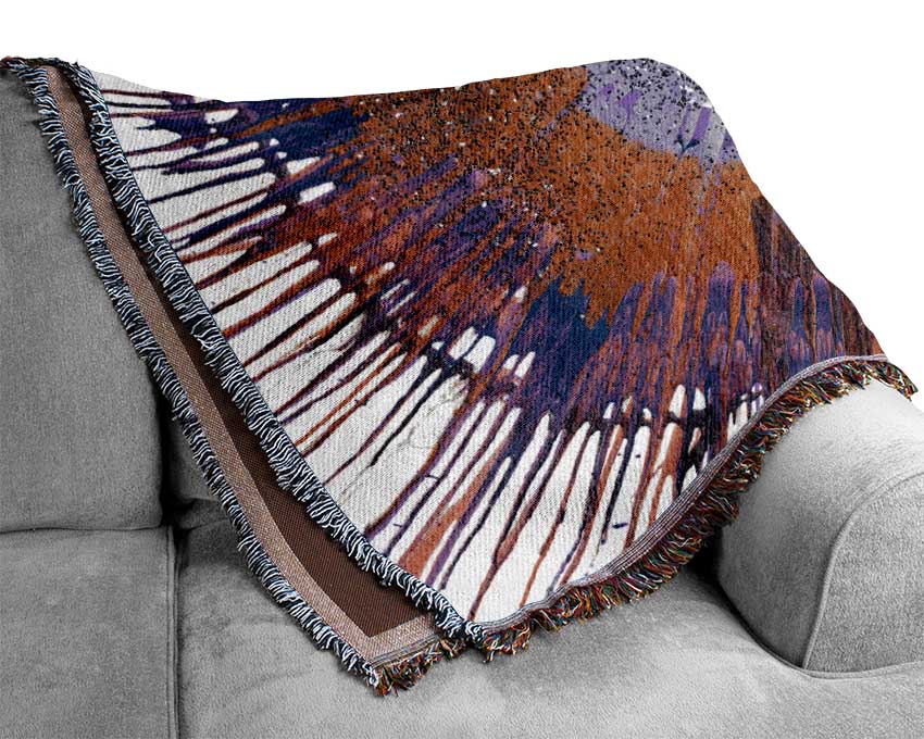 Star Expolsion 2 Woven Blanket