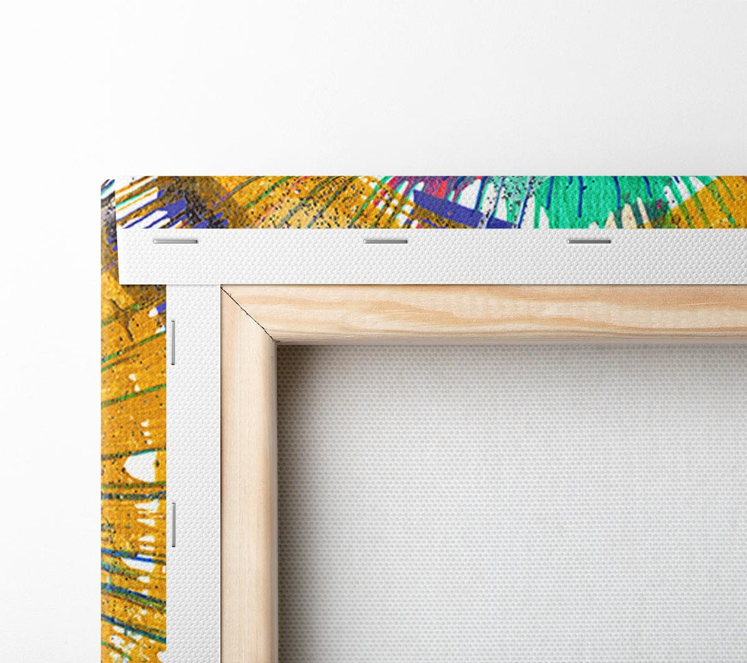  A Canvas Print of Sun Ray Illusion Canvas Print