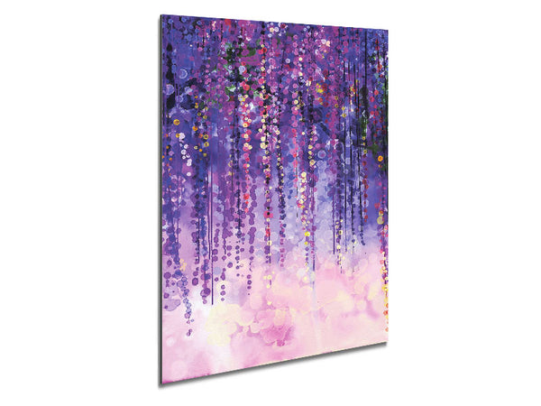 Vibrant Willow Tree Metal Print