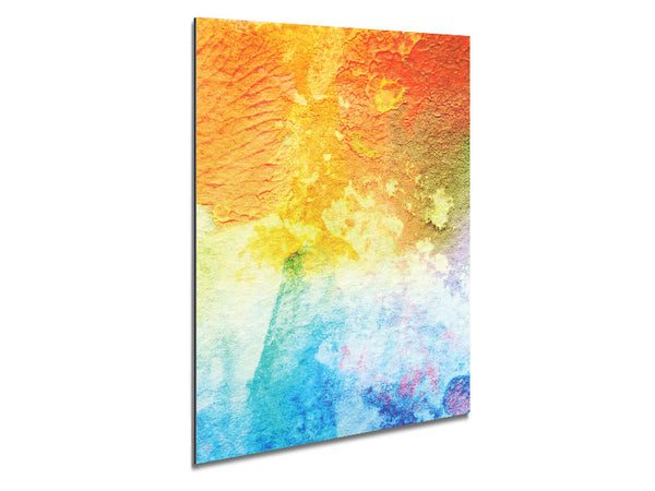 Desert Meets The Sky Metal Print