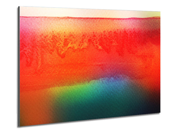 Ember Melt Metal Print