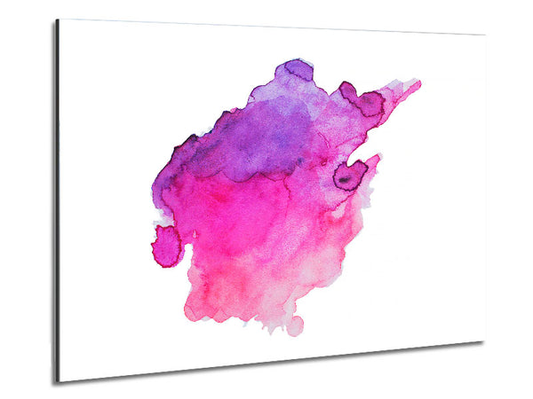 Colours Collide Metal Print