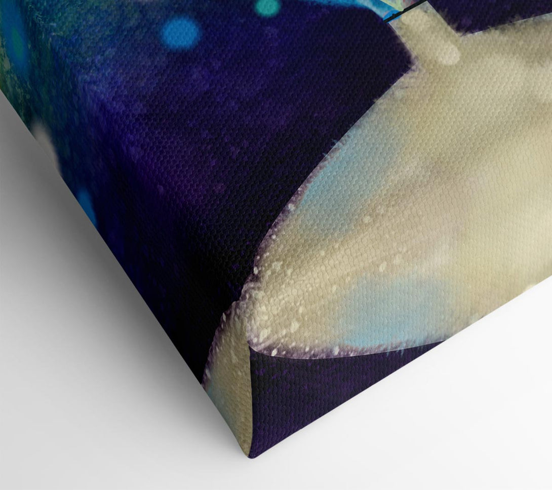  A Canvas Print of Energy Flowers Canvas Art