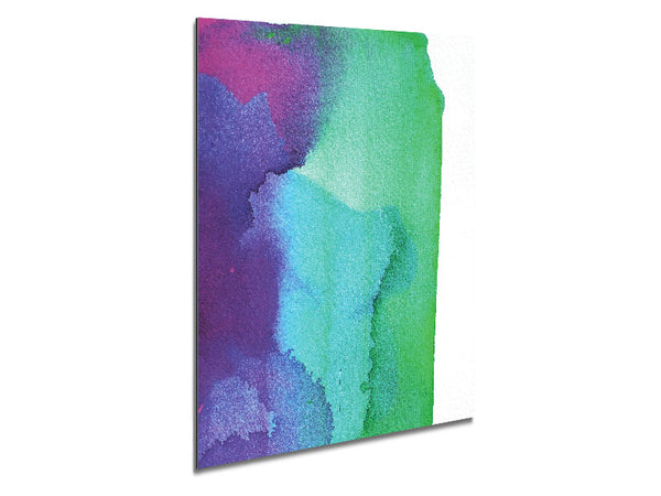 Colours Subside Metal Print