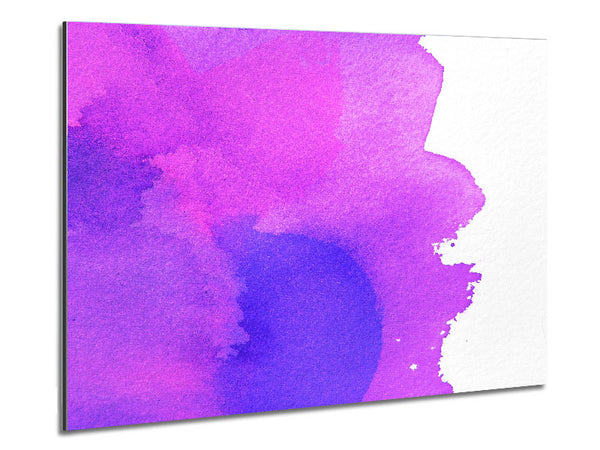 Purple Sun Through The Pink Clouds Metal Print