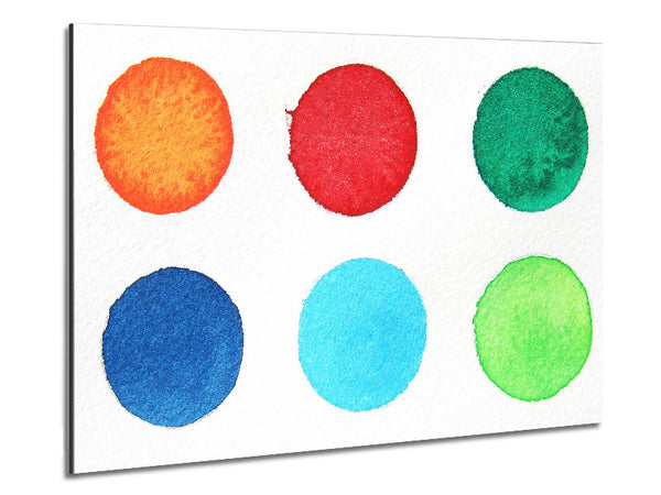 Six Metal Print
