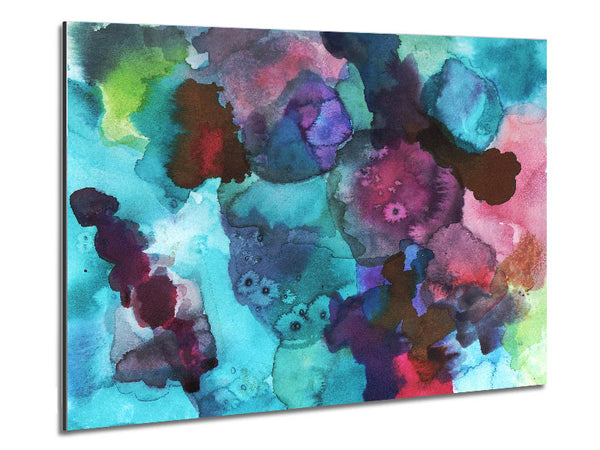 Flower Burst Metal Print