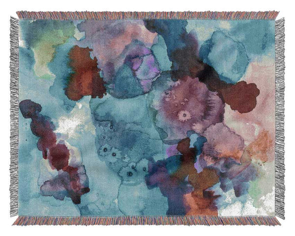 Flower Burst Woven Blanket