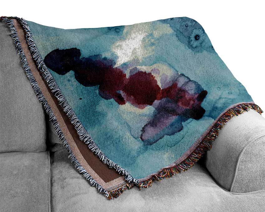 Flower Burst Woven Blanket
