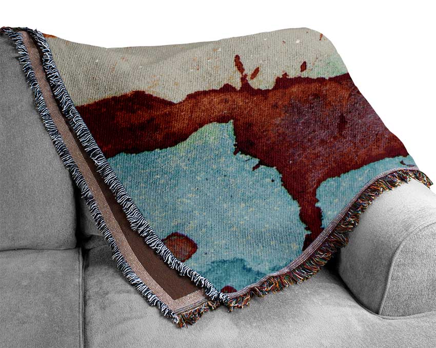 Red River Splat Woven Blanket