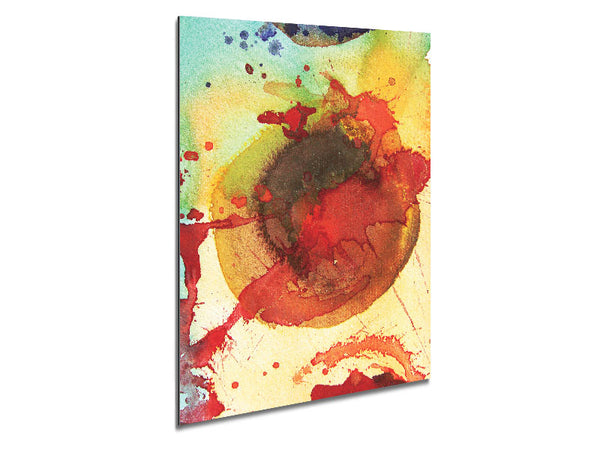 Heat From The Golden Metal Print