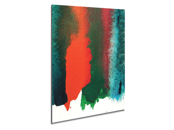 Colourful Forest Metal Print