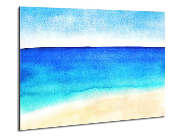 Ocean Blues Metal Print