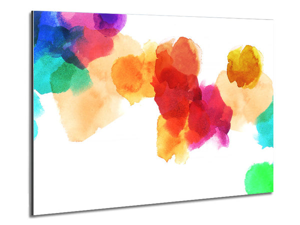 Follow The Colours Metal Print