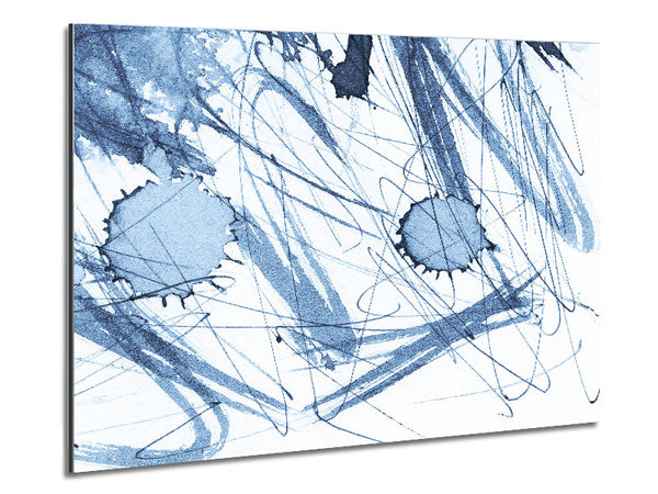 Ice Flow Metal Print