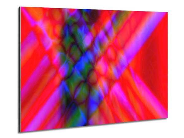 Crossing Paths Metal Print