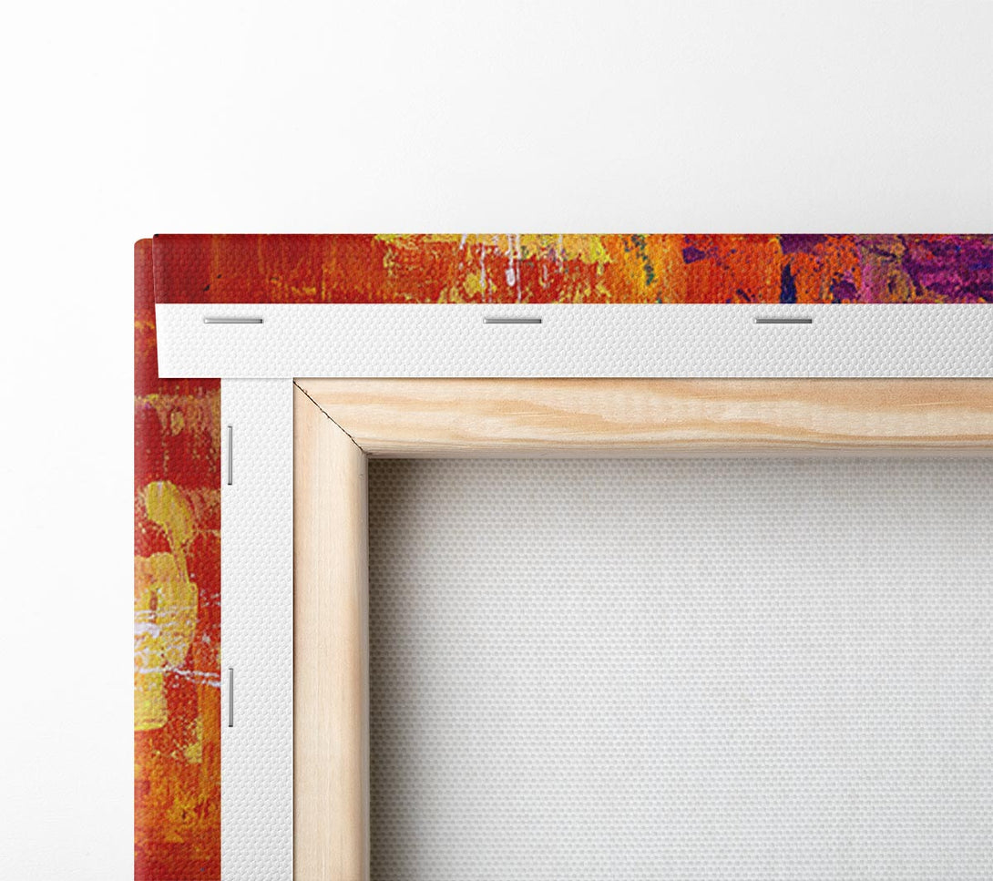  A Canvas Print of Rainbow Cross Canvas Art