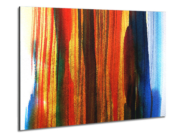 Brush Strokes 2 Metal Print