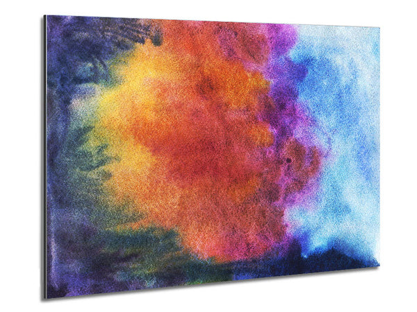 Burning Sun Metal Print